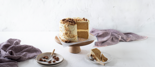 Brown Butter Celebration Cake with Toasted Almonds