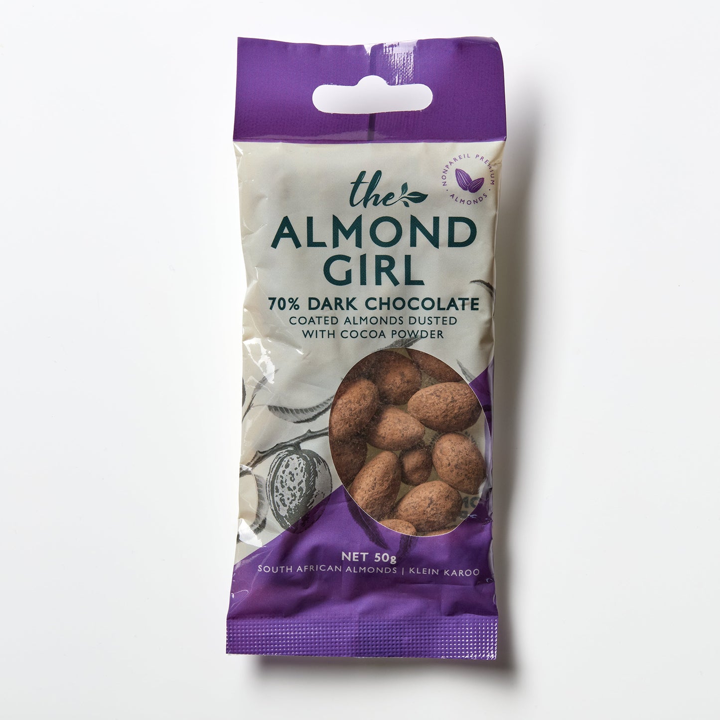 70% Dark Chocolate Coated Almonds