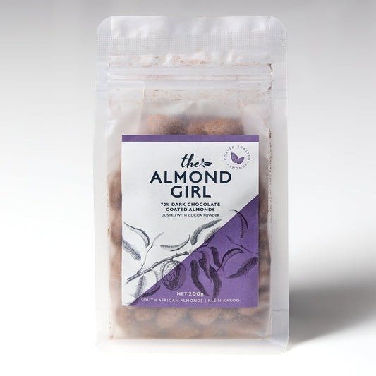 70% Dark Chocolate Coated Almonds