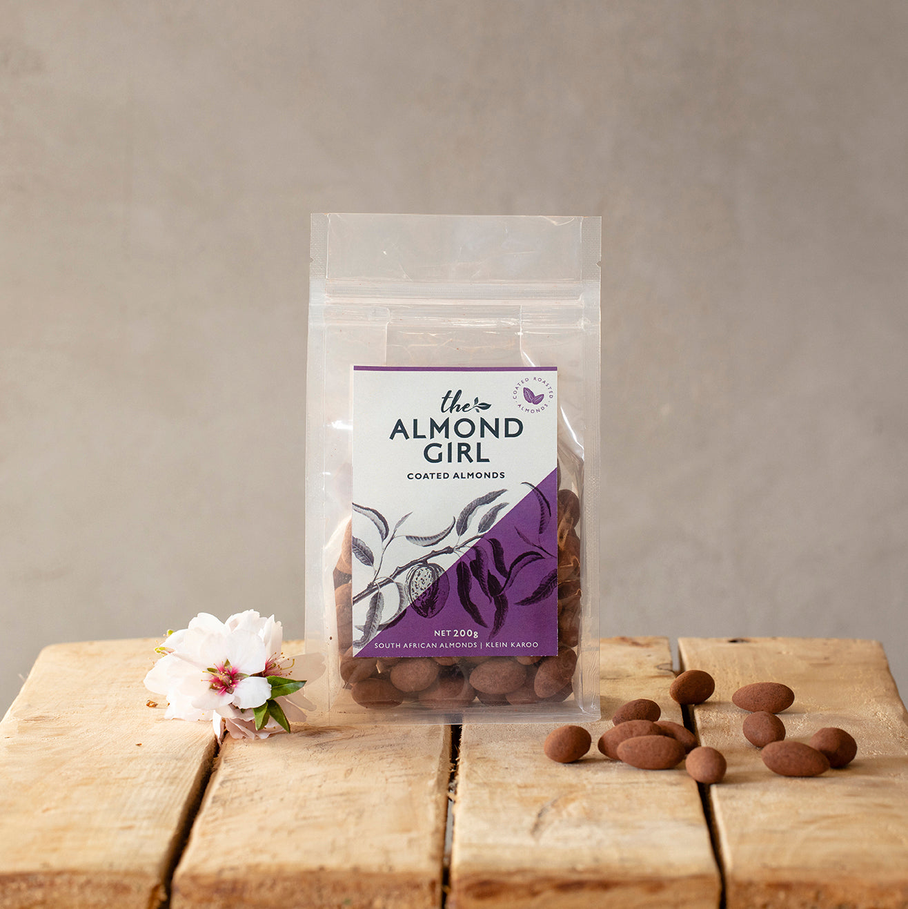 70% Dark Chocolate Coated Almonds